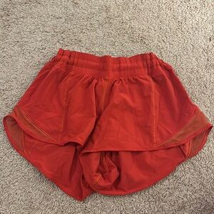 Red lululemon shorts!